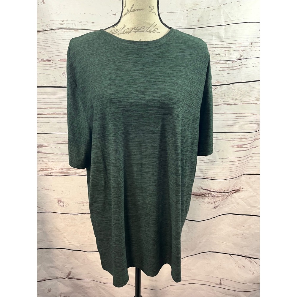 LEG3ND Breathe Green Heather XL‎ Mens T-Shirt Short Sleeve Crew Neck Top